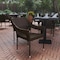 Flash Furniture Espresso PE Rattan Wicker Patio Dining Chair TT-TT02-ESP-GG - alternate 3